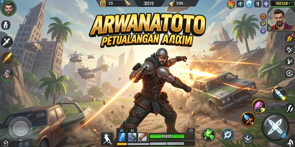 Tampilan gameplay ARWANATOTO yang penuh aksi dan menegangkan.