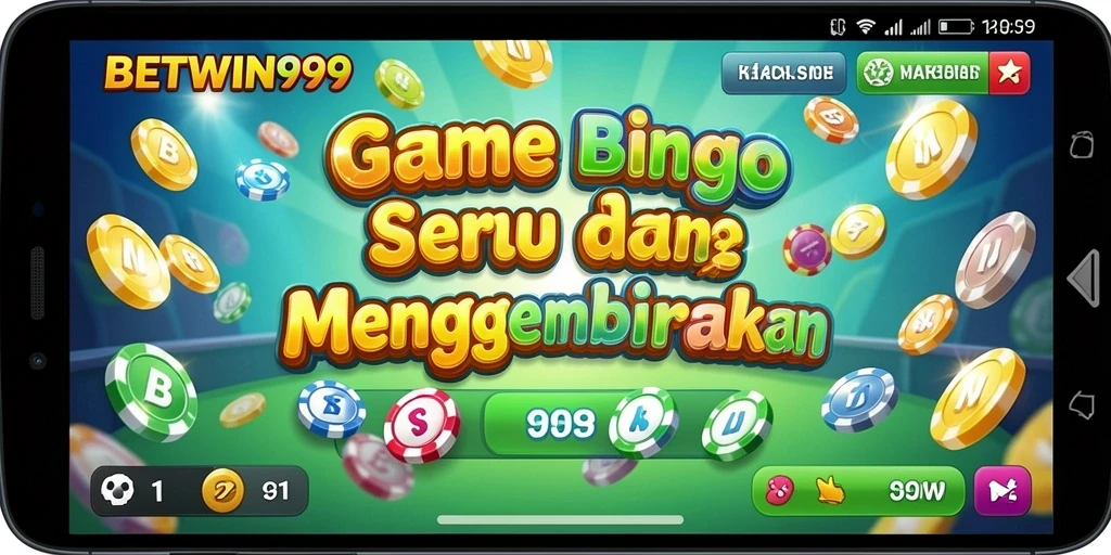 Tampilan gameplay Bingo yang menyenangkan dan interaktif di BETWIN999.