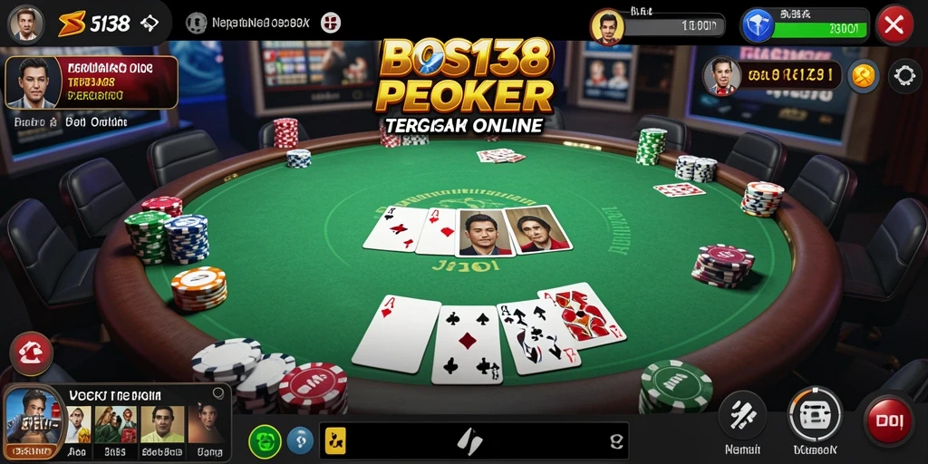 Gameplay poker yang seru dan interaktif di BOS138.