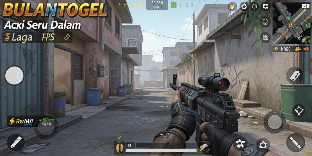 Tangkapan layar gameplay BULANTOGEL dengan aksi yang mendebarkan.