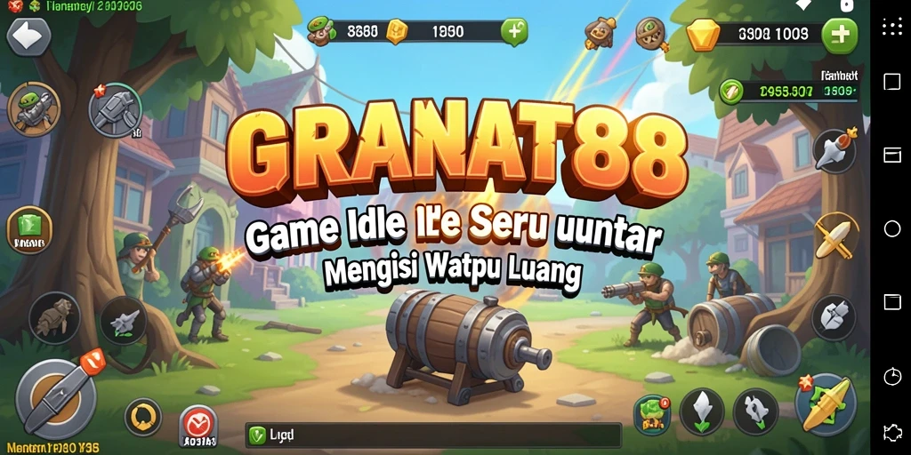 Tampilan gameplay seru di GRANAT88 yang menggambarkan pengalaman Idle.