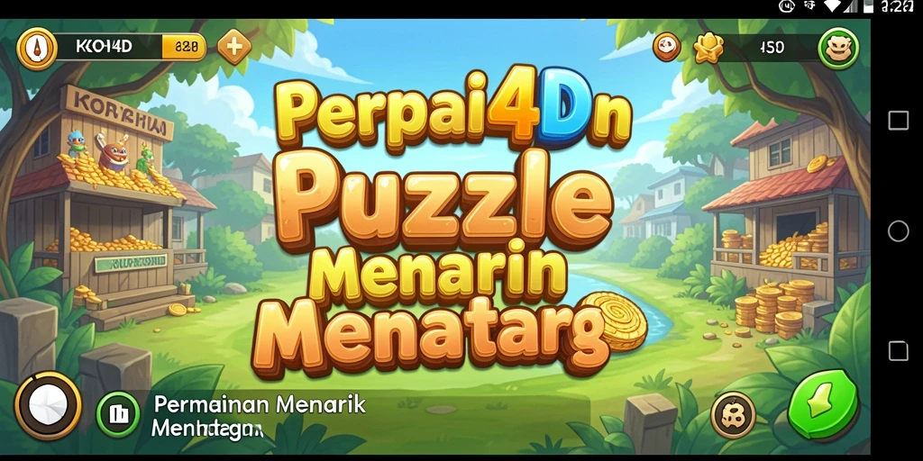 Tampilan gameplay KOPI4D dengan variasi puzzle yang seru.