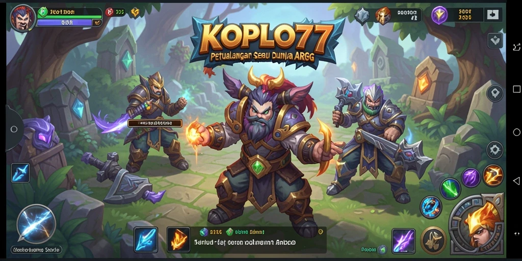 Tampilan gameplay KOPLO77 yang menegangkan dan penuh aksi.