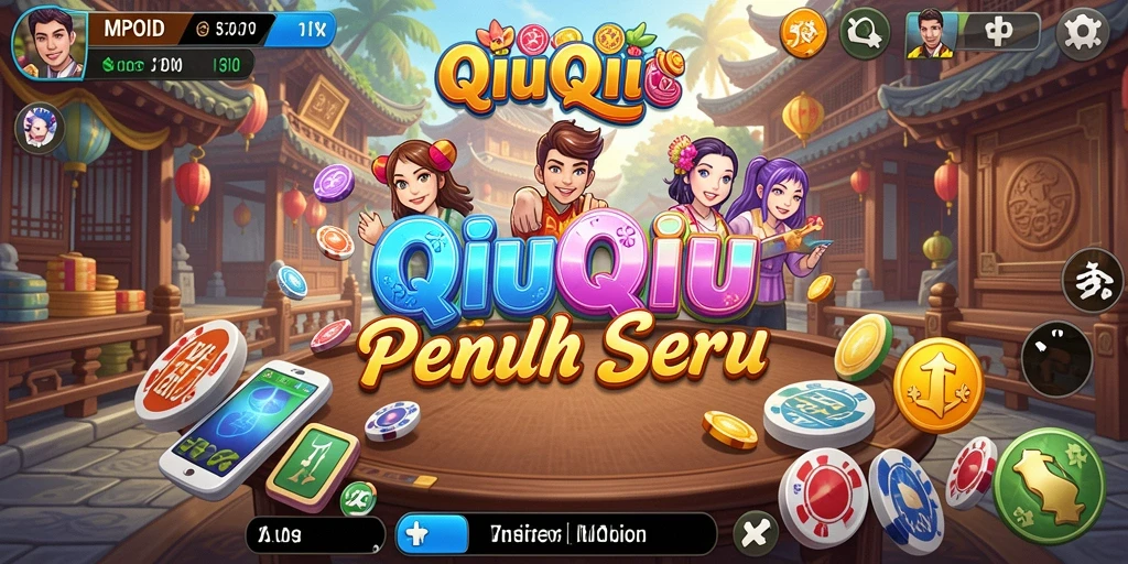 Tampilan gameplay seru dari MPOID QiuQiu.