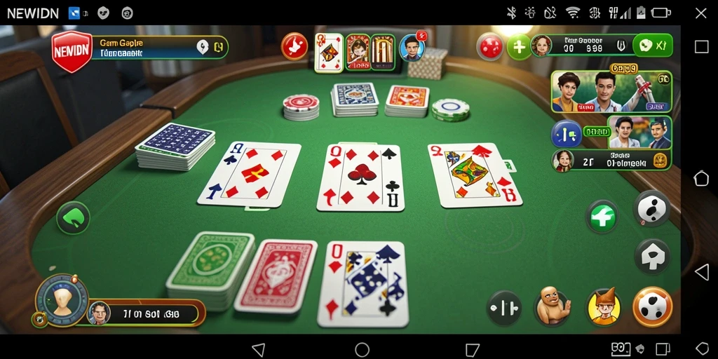 Tampilan menarik dengan gameplay Gaple yang seru.