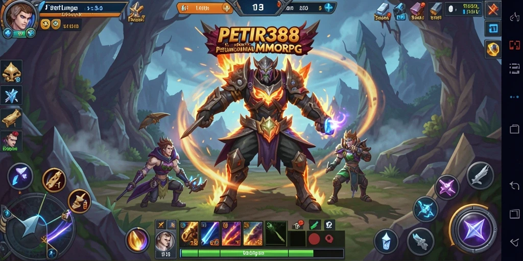 Screenshot gameplay PETIR388 menunjukkan aksi seru dan interaksi antar pemain.