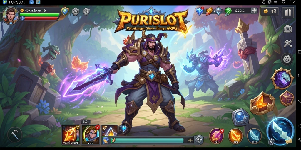 Gameplay seru PURISLOT di dunia ARPG yang memukau.